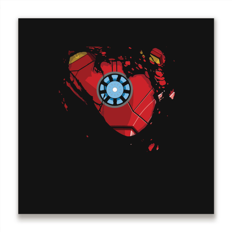 Ripped Reactor Metal Print Square | Artistshot