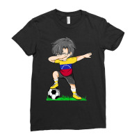 Soccer Venezuela Jersey Venezuelan Flag Football B Ladies Fitted T-shirt | Artistshot