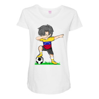 Soccer Venezuela Jersey Venezuelan Flag Football B Maternity Scoop Neck T-shirt | Artistshot