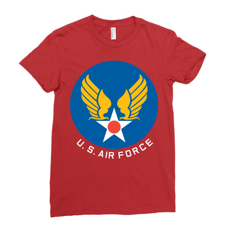 Carol Danvers Us Air Force Ladies Fitted T-Shirt by savucusenuwn | Artistshot