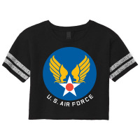 Carol Danvers Us Air Force Scorecard Crop Tee | Artistshot