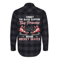 Funny Ice Hockey Art For Women Girls Ice Hockey Pl Flannel Shirt | Artistshot