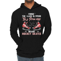 Funny Ice Hockey Art For Women Girls Ice Hockey Pl Lightweight Hoodie | Artistshot