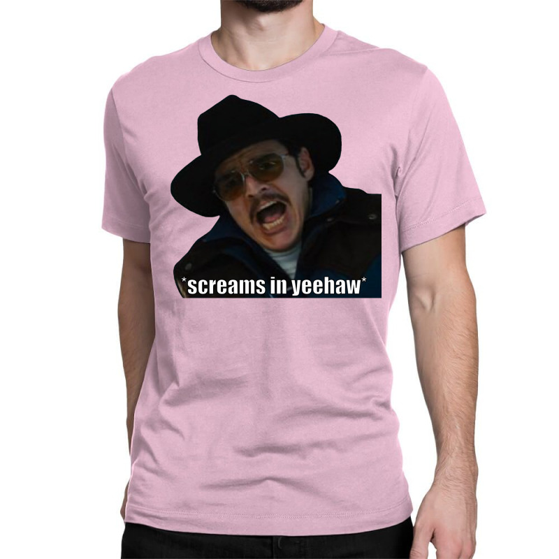 Screams In Yeehaw Classic T-shirt by tofigasaadnaj | Artistshot