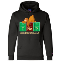 I Nap Periodically! Funny Chemistry Sloth Gift Champion Hoodie | Artistshot