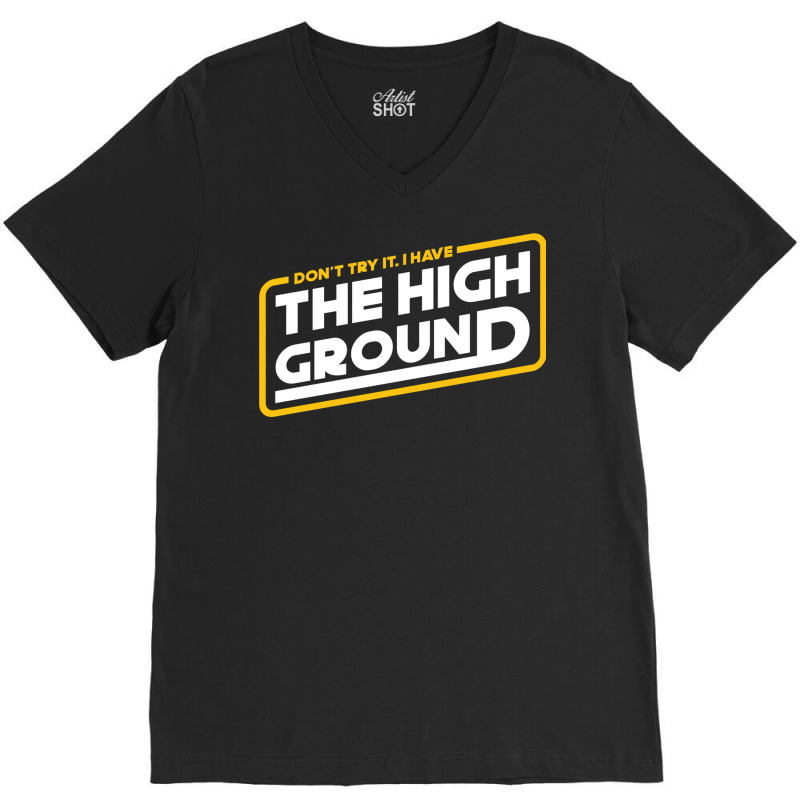 High Ground V-Neck Tee by nduulimohlao0 | Artistshot