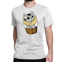 Purrito Cat Classic T-shirt | Artistshot