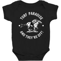 Turf Paradise Racetrack Horse Racing Fan Equestria Baby Bodysuit | Artistshot