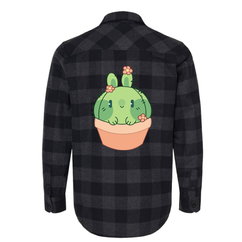 Rabbit Cactus Flannel Shirt | Artistshot