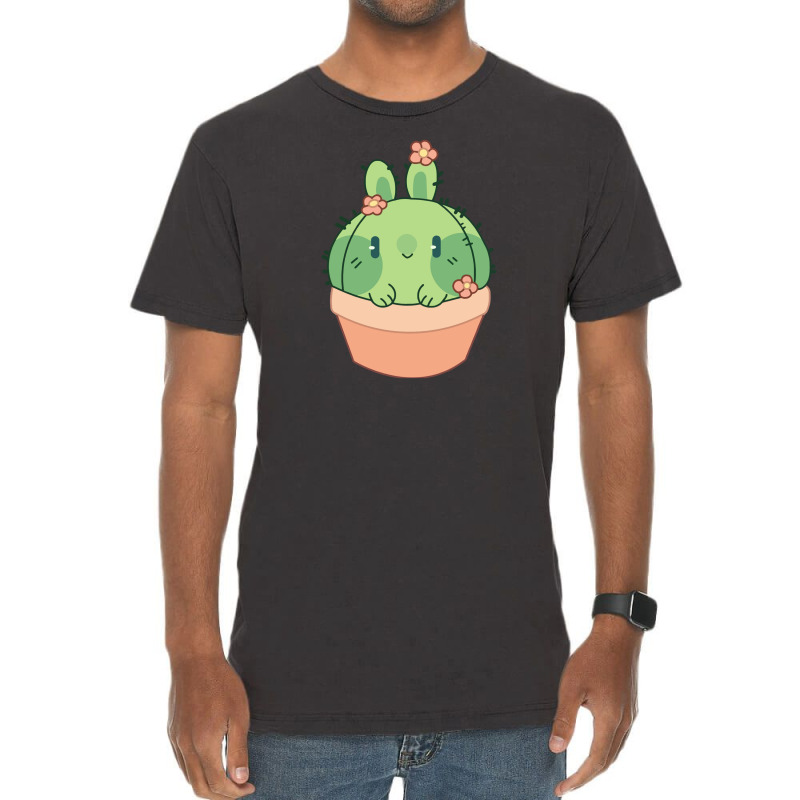 Rabbit Cactus Vintage T-shirt | Artistshot