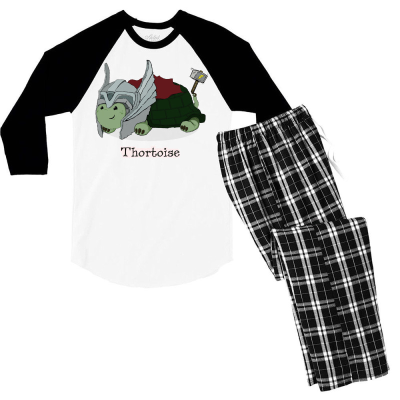 Thortoise Men's 3/4 Sleeve Pajama Set | Artistshot