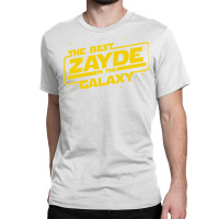 Best Zayde In The Galaxy! Hebrew Jewish Grandfathe Classic T-shirt | Artistshot