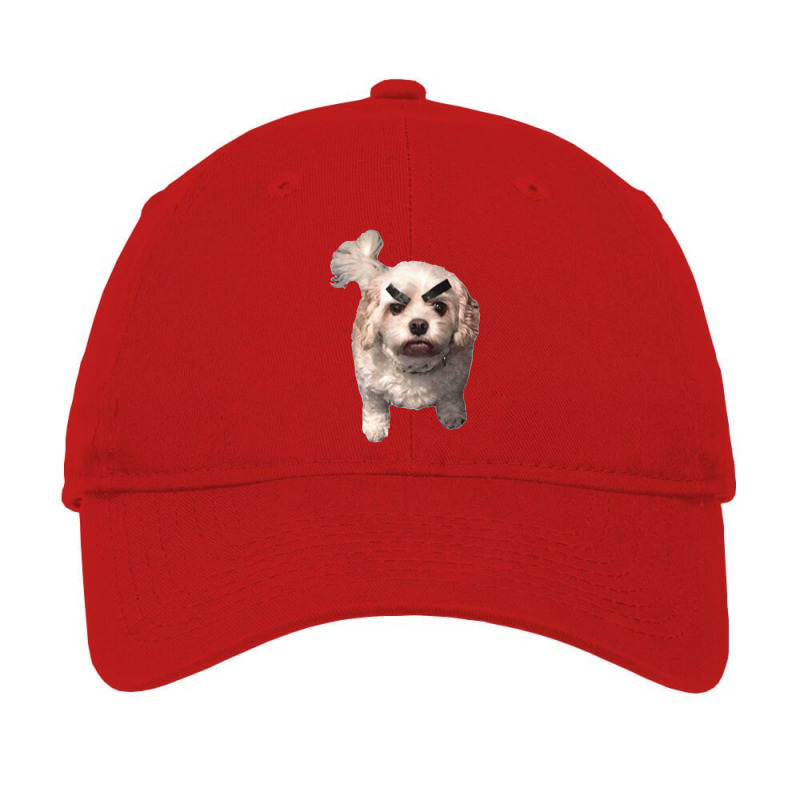 Angry Doggo Adjustable Cap by novanovem | Artistshot