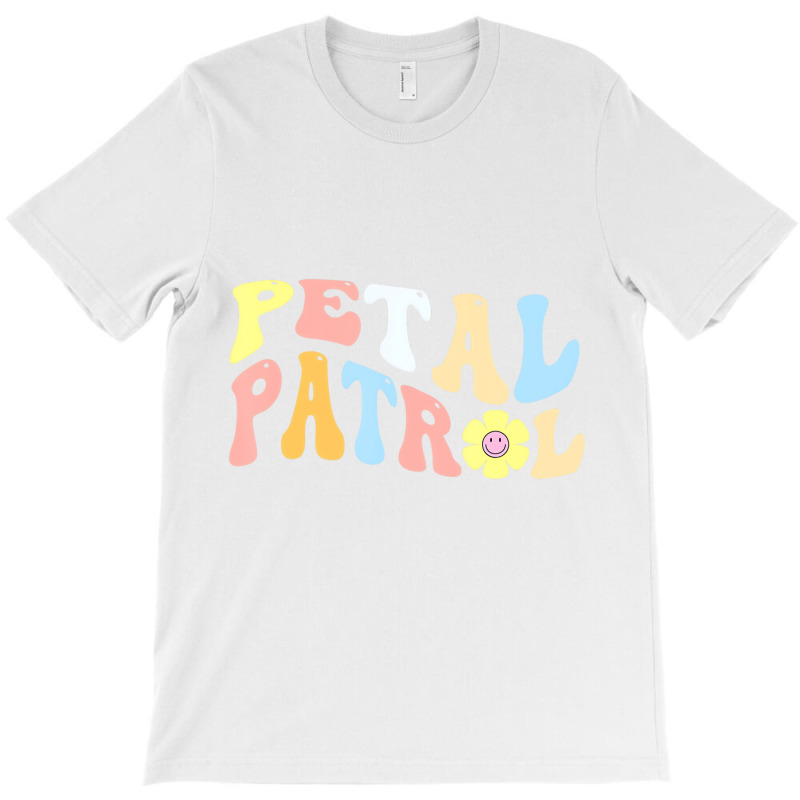 Groovy Petal Patrol Daisy Flower For Bridesmaid Pr T-shirt | Artistshot