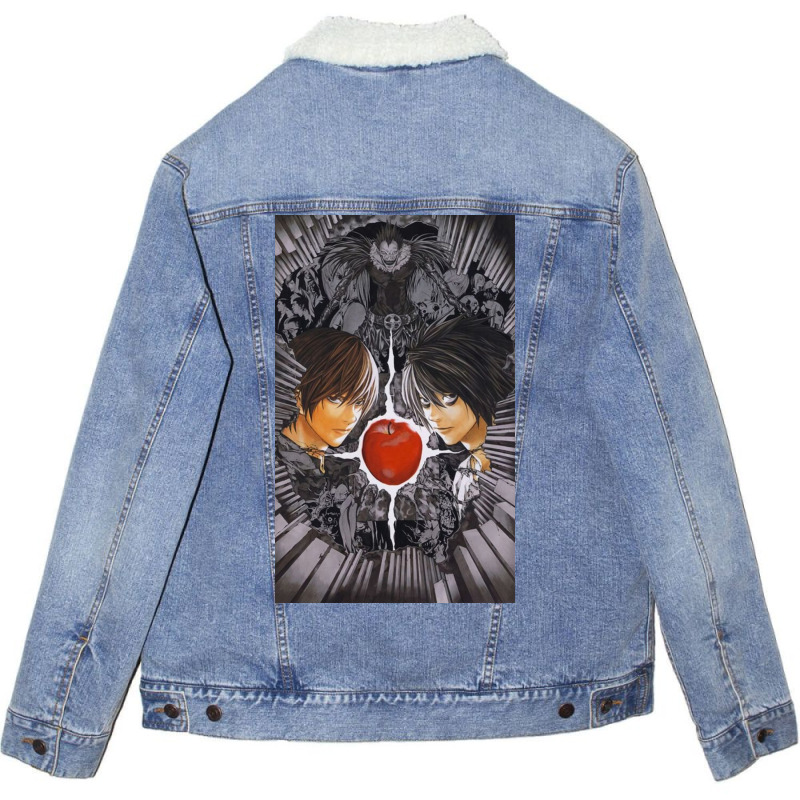 Copy Note Unisex Sherpa-Lined Denim Jacket by ferydyan | Artistshot