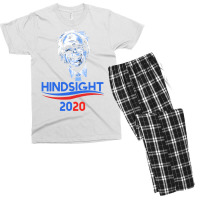 Hindsight Is 2020   Bernie For President 2 Men's T-shirt Pajama Set | Artistshot