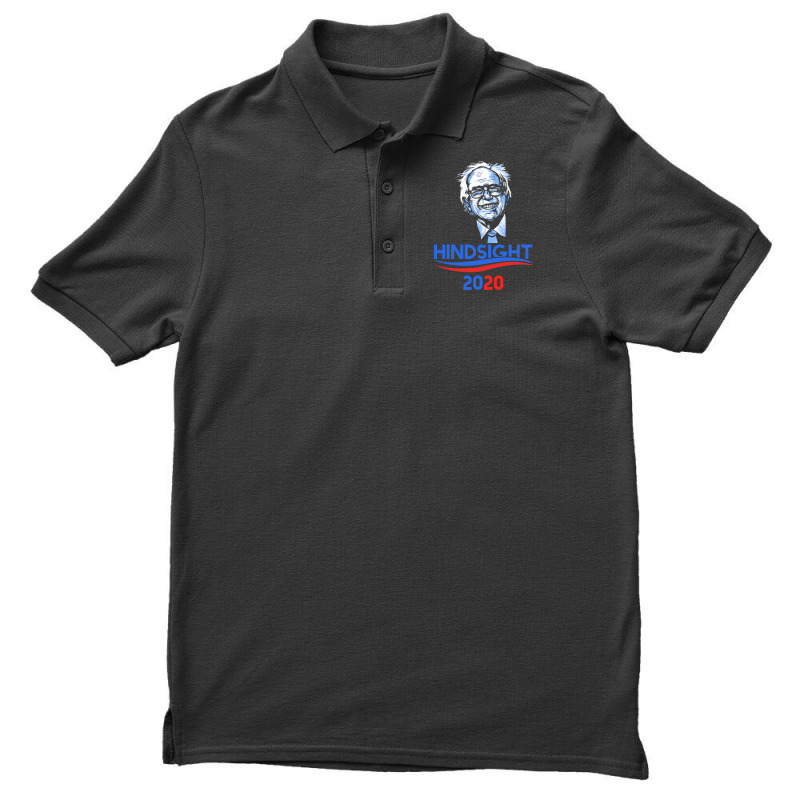 Hindsight Is 2020   Bernie For President 2 Men's Polo Shirt by nduulimohlao0 | Artistshot