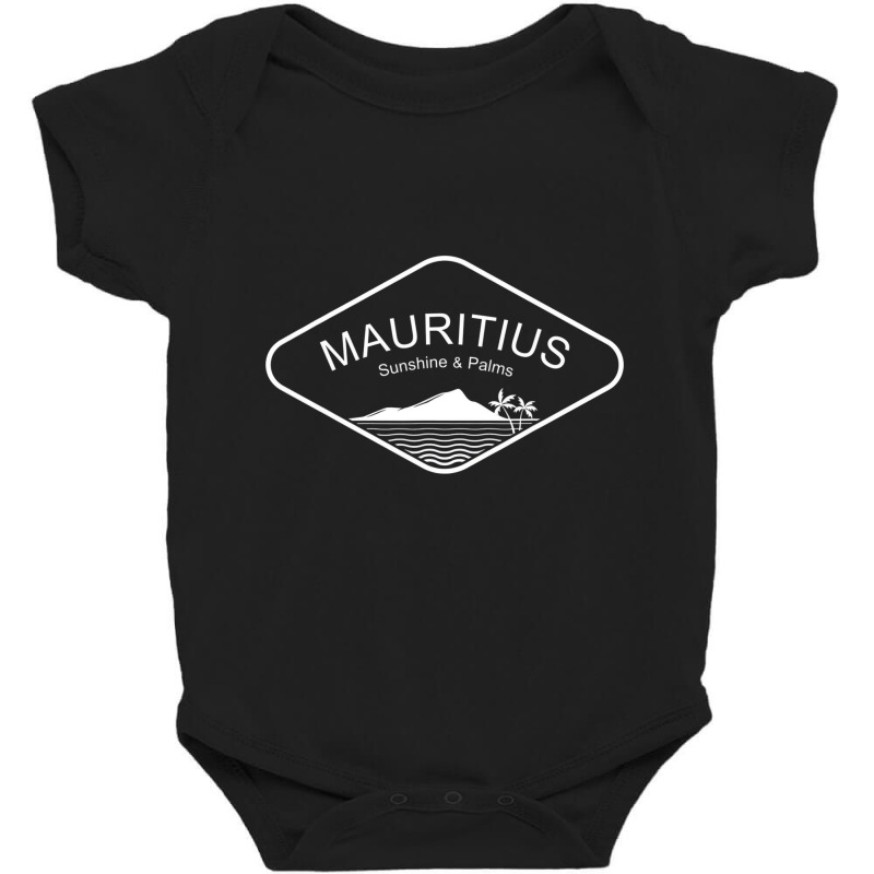 Mauritius Sunshine Palms Beach Africa Island Gift Baby Bodysuit by mauthe | Artistshot