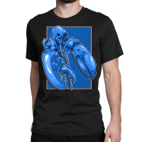 Funny Jumpscare Lobster Meme Blue Crustacean Pullo Classic T-shirt | Artistshot