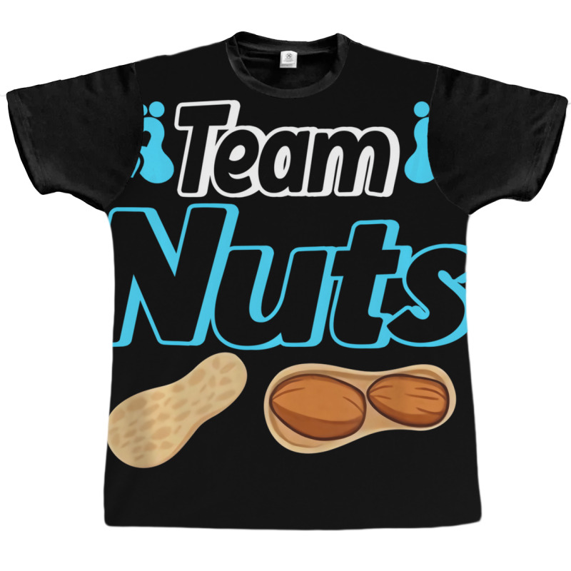 Nuts Or No Nuts Baby Shower Gender Reveal Team Boy Graphic T-shirt | Artistshot