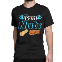 Nuts Or No Nuts Baby Shower Gender Reveal Team Boy Classic T-shirt | Artistshot