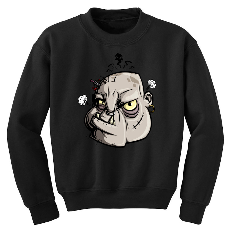 Angry Ogre. Youth Sweatshirt by Denz. | Artistshot