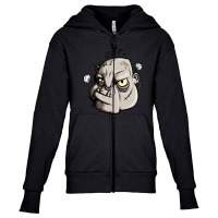 Angry Ogre. Youth Zipper Hoodie | Artistshot