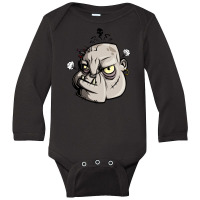 Angry Ogre. Long Sleeve Baby Bodysuit | Artistshot