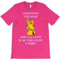 I Survived The Snap T-shirt | Artistshot