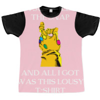 I Survived The Snap Graphic T-shirt | Artistshot