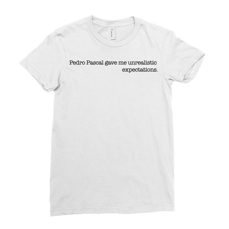 Unrealistic Expectations   Pedro Edition Ladies Fitted T-Shirt by duynmaruxag | Artistshot