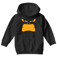 Angry Gorilla Face Youth Hoodie | Artistshot