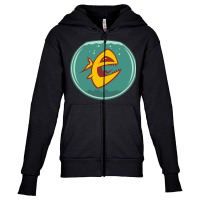 Angry Goldfish Cartoon Youth Zipper Hoodie | Artistshot