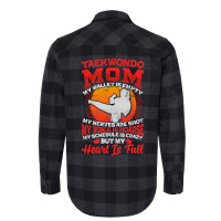 I'm A Taekwondo Mom! Martial Arts Gift Flannel Shirt | Artistshot