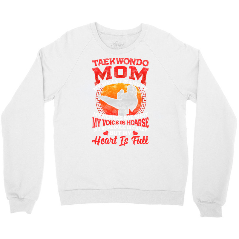 I'm A Taekwondo Mom! Martial Arts Gift Crewneck Sweatshirt by hackelsodrulg | Artistshot