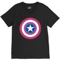 Bisexual Cap Pride V-neck Tee | Artistshot