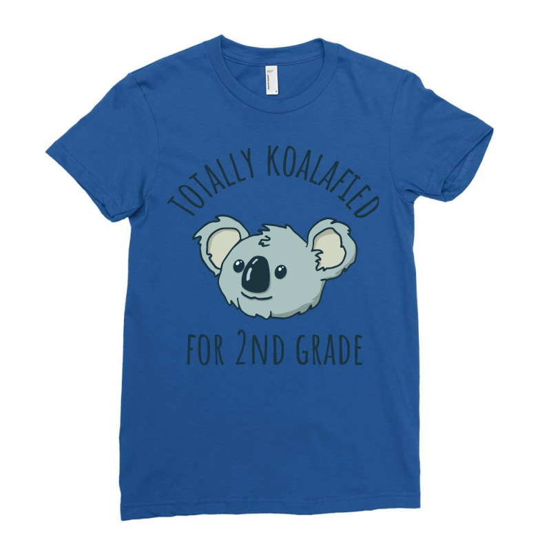 Second Grade Totally Koalafied Back To School Koal Ladies Fitted T-Shirt by tofigasaadnaj | Artistshot