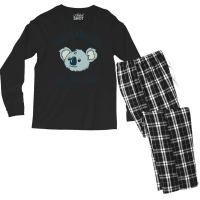 Second Grade Totally Koalafied Back To School Koal Men's Long Sleeve Pajama Set | Artistshot