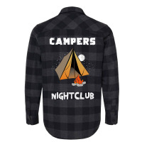 Campers Night Club Flannel Shirt | Artistshot