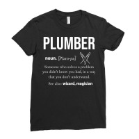 Plumber Plumbing Work Pipe Gift (6) Ladies Fitted T-shirt | Artistshot