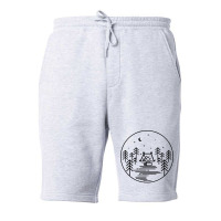 Camping Under The Stars Fleece Short | Artistshot