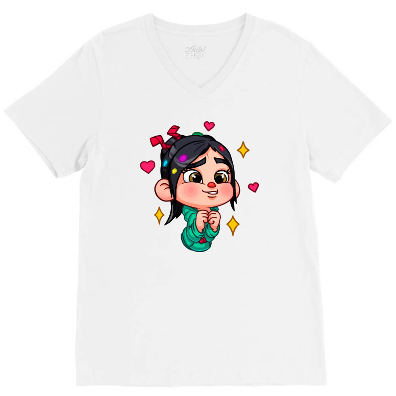 Vanellope V-neck Tee | Artistshot