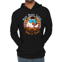 Funny Owl How Many Licks Does It Take Retro Vintag Lightweight Hoodie | Artistshot