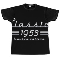 68 Year Old Gift Classic 1953 Limited Edition 68th Graphic T-shirt | Artistshot