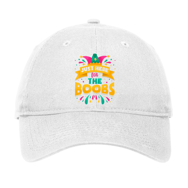 Mardi Gras For Men Women I'm Just Here For Booze B Adjustable Cap | Artistshot