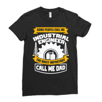 Manufacturing Engineer Design For An Industrial En Ladies Fitted T-shirt | Artistshot