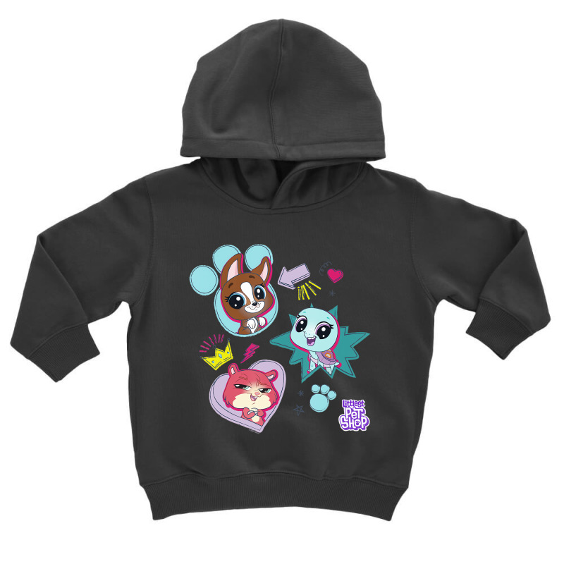 Littlest Pet Shop Pawsitively Cute Group T Shirt Toddler Hoodie by kranendon | Artistshot