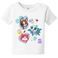 Littlest Pet Shop Pawsitively Cute Group T Shirt Baby Tee | Artistshot