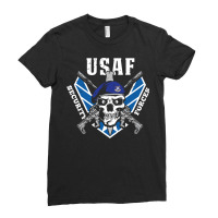 Us Air Force   Security Forces Pullover Hoodie Ladies Fitted T-shirt | Artistshot