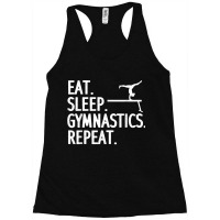 Funny Gymnastics For Women Girls Gymnast Handstand Racerback Tank | Artistshot